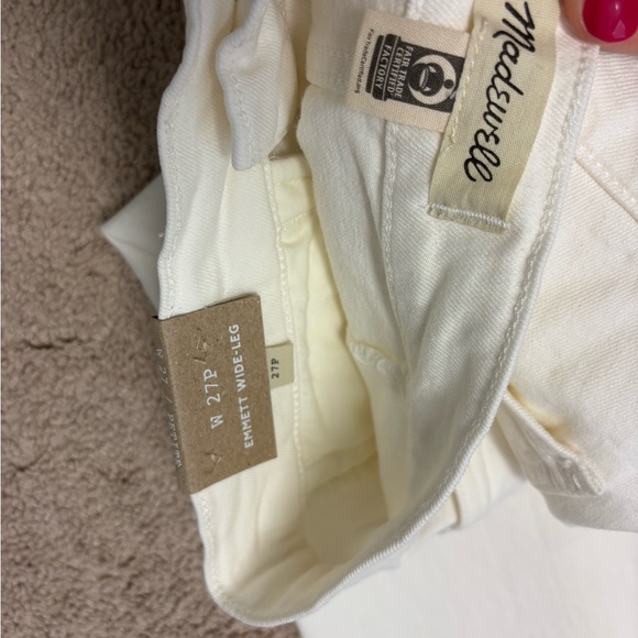 Madewell Emmett Wide Leg Pant - Picture 7 of 9